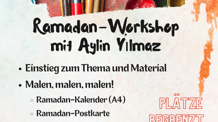 Ramadan-Workshop (Aquarellmalen) mit Aylin Yılmaz