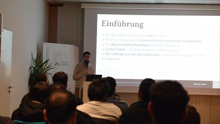 Ramadan Kick-off: Impulsvortrag von Muhammed Yusuf Cil zu Fasten, Sinn und Praxis des Ramadan