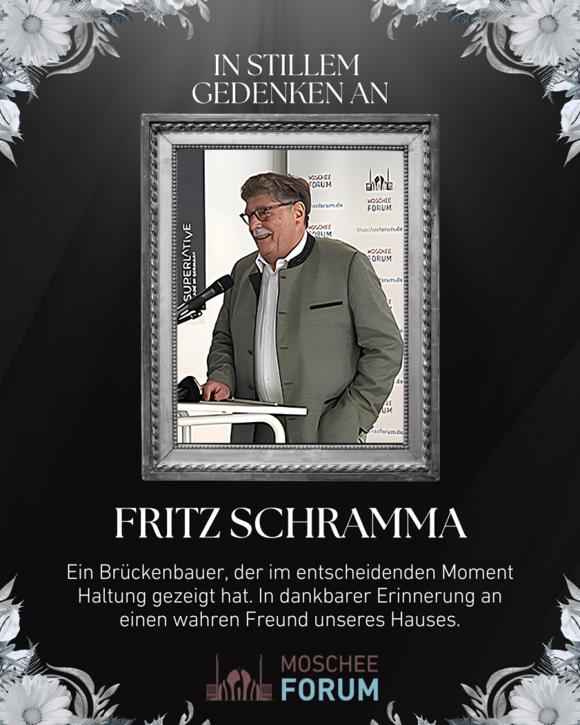 In stillem Gedenken an Fritz Schramma